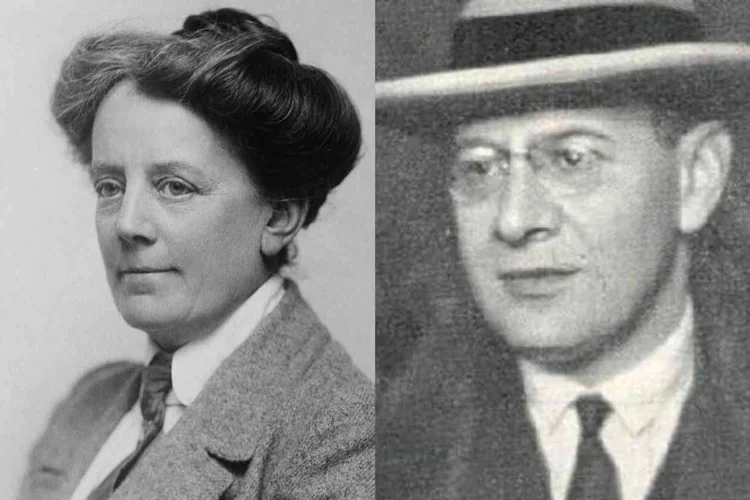 Ethel Smyth (1858–1944) und Gustav Brecher (1879–1940)